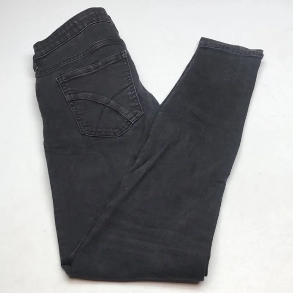 PREMIUM RIDERS BY LEE BLACK MID VEGAS SUPER SKINNY JEANS 11/31x28 ⭐️